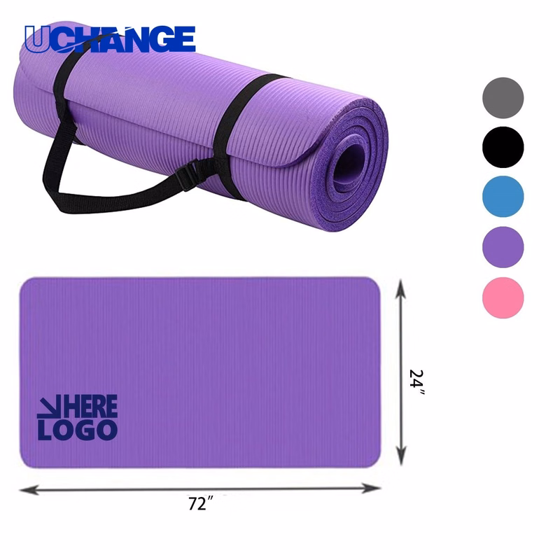 Yoga Fitness Mat with Carrying Strap