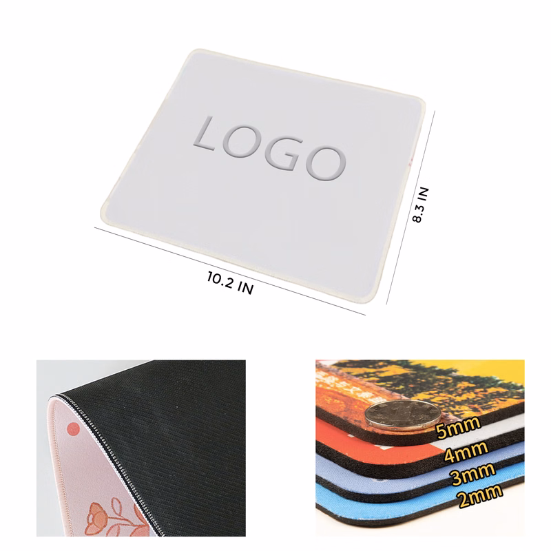 MOQ 50 Pcs Quiet Soft Surface Mouse Pad