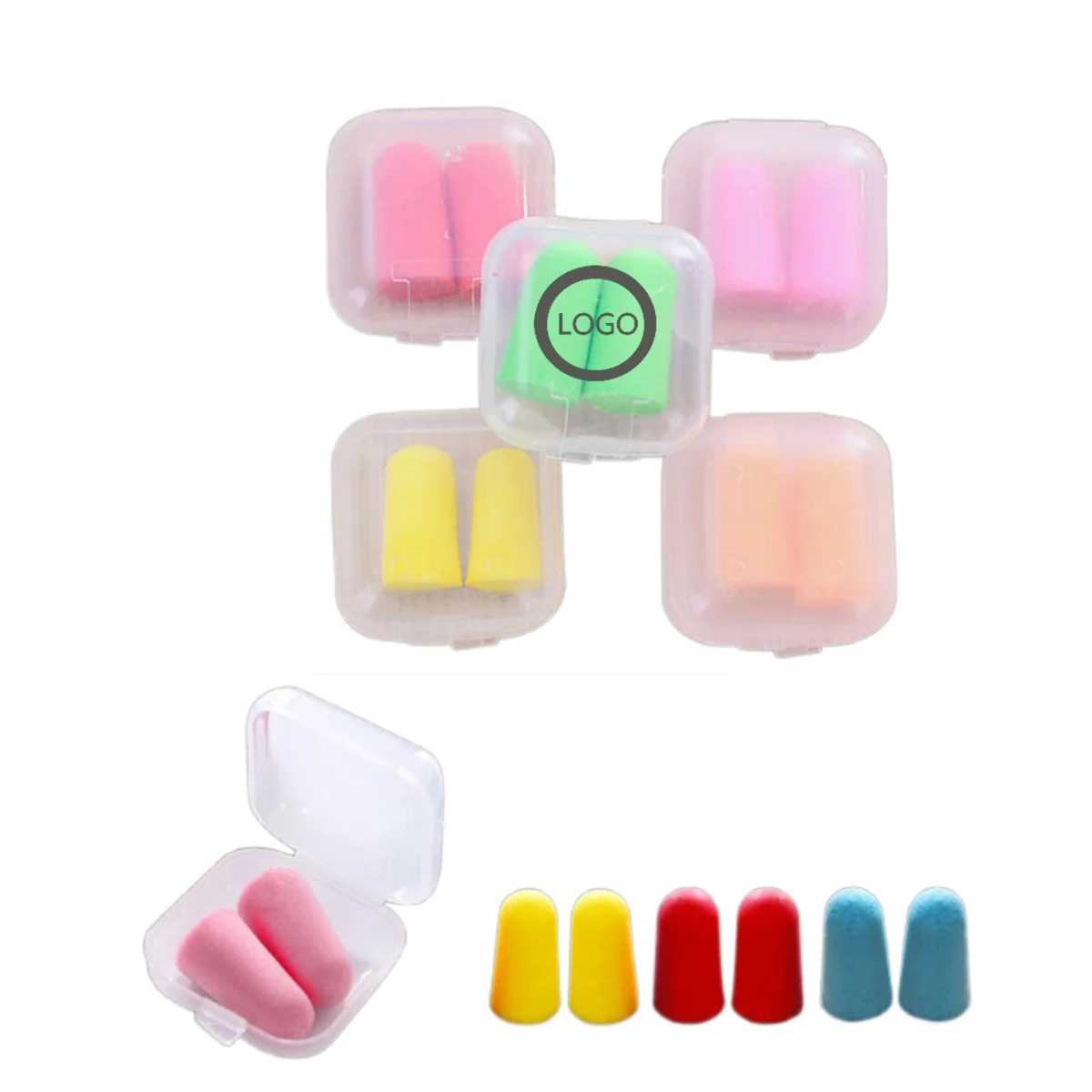 Foam Earplug In Plastic Box 1