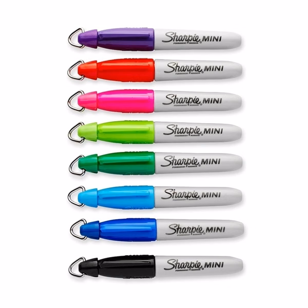 Custom Mini Felt Permanent Markers — Waterproof Full Color Golf & Event Giveaway