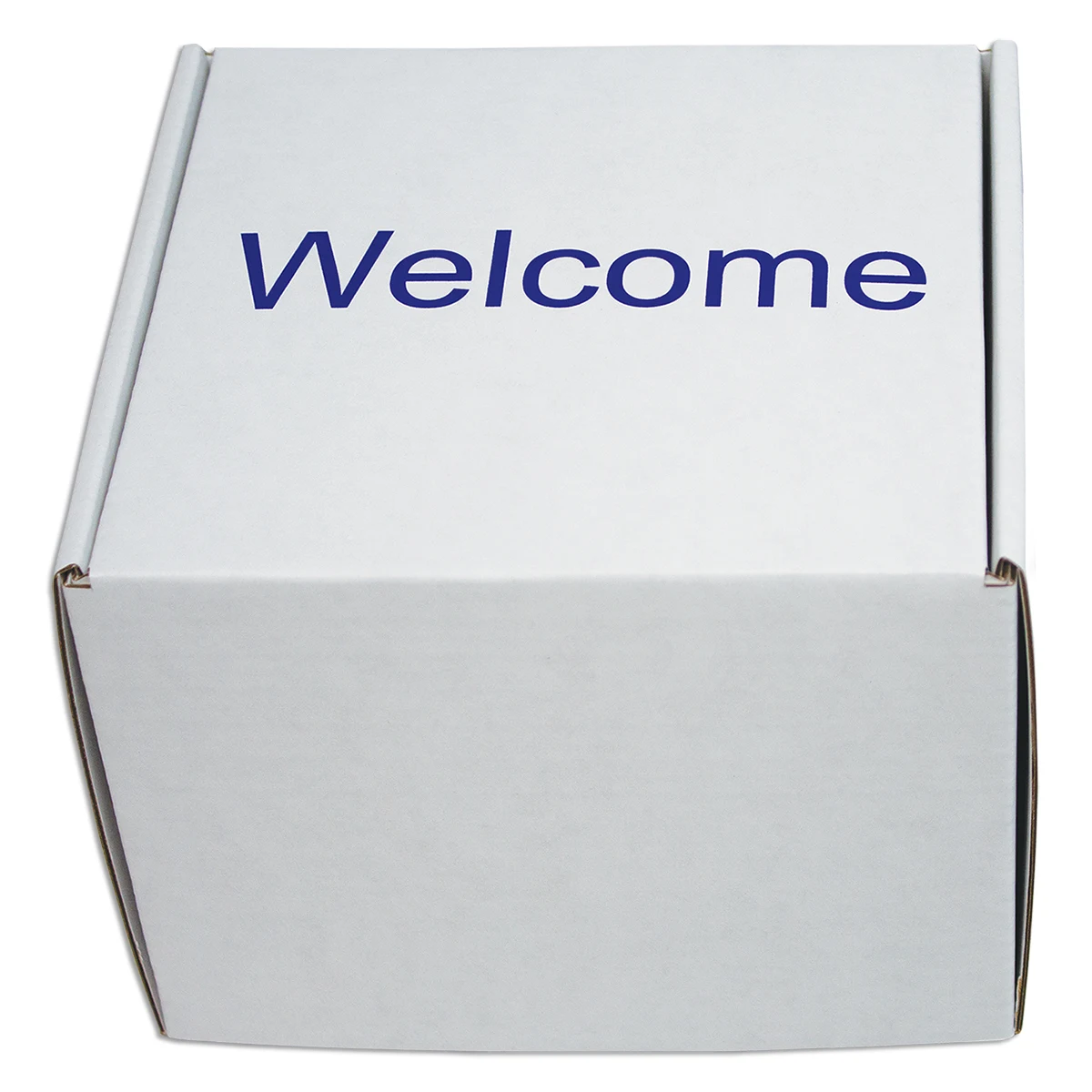 6" x 6" x 4 3/4" - E-Flute Outside Tuck Box 1