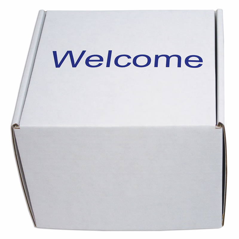 6" x 6" x 4 3/4" - E-Flute Outside Tuck Box
