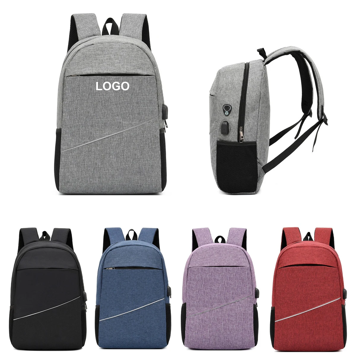Laptop Backpack with Charging Port 1
