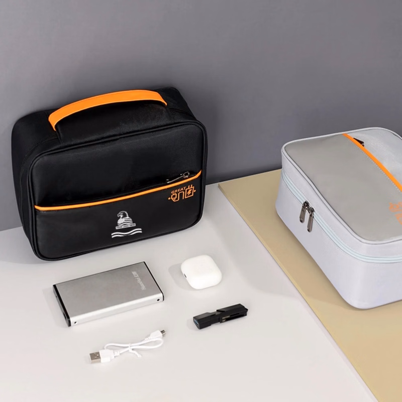 Double Layer Electronics Travel Organizer Bag