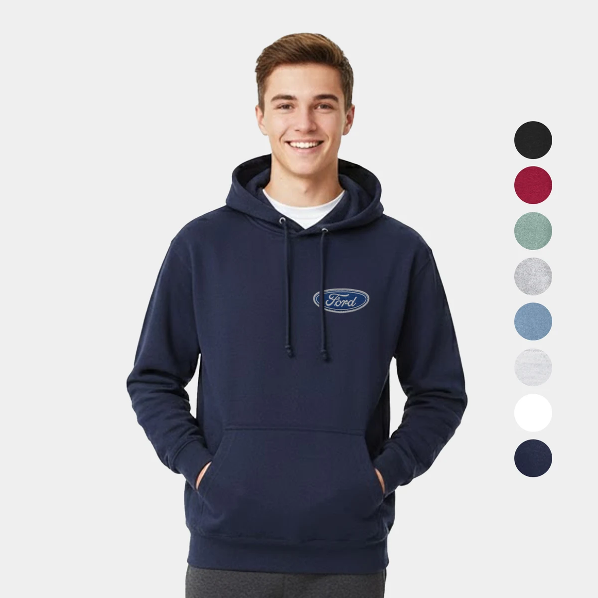 Peace Goods™ Unisex Jersey Lined Hooded Sweatshirt 1