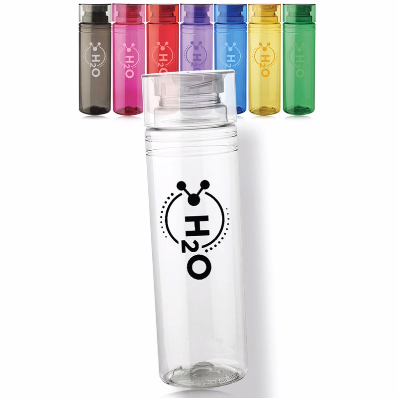 30 oz. Plastic Water Bottle with Screw On Cap