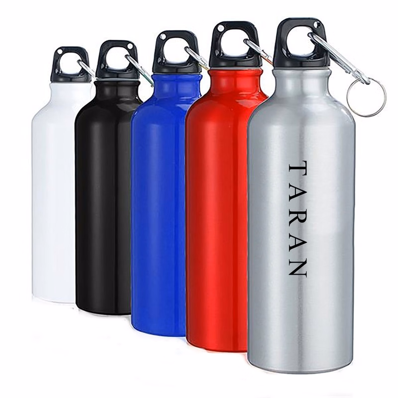 Aluminum Water Bottle with Carabiner