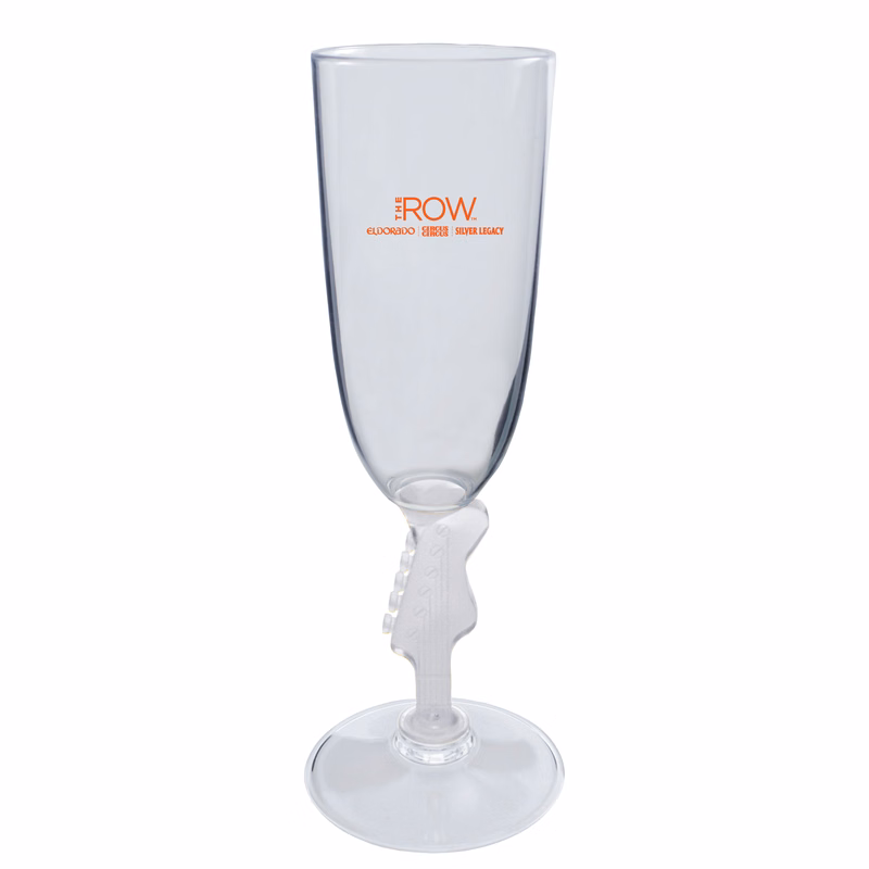 7oz Novelty Stem Plastic Champagne Flute