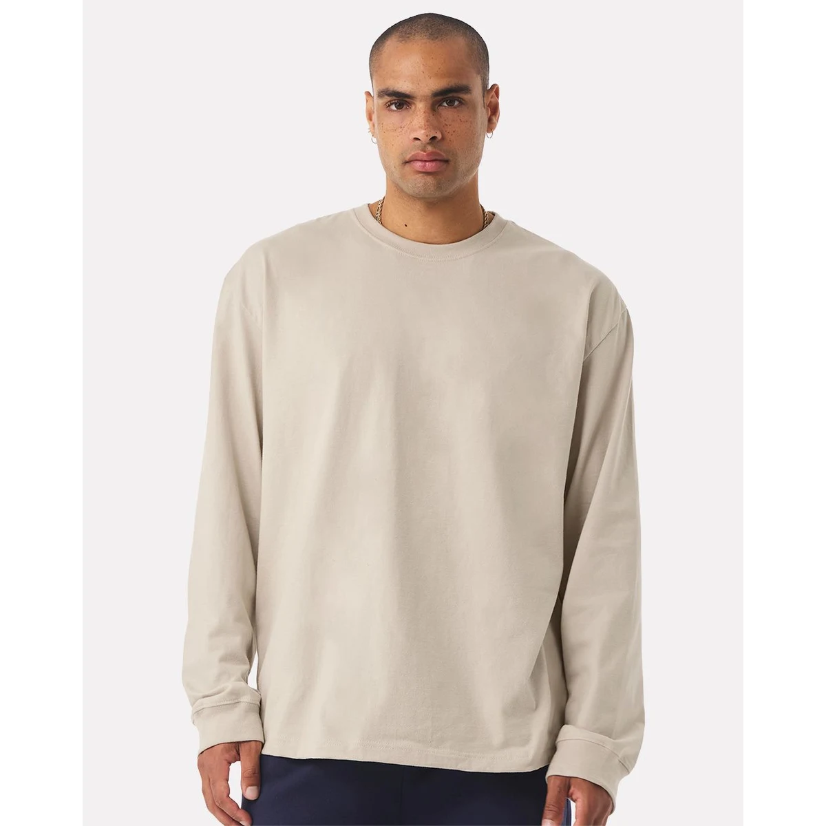 Unisex 7.5 oz Heavyweight Long Sleeve Tee - 4651 1