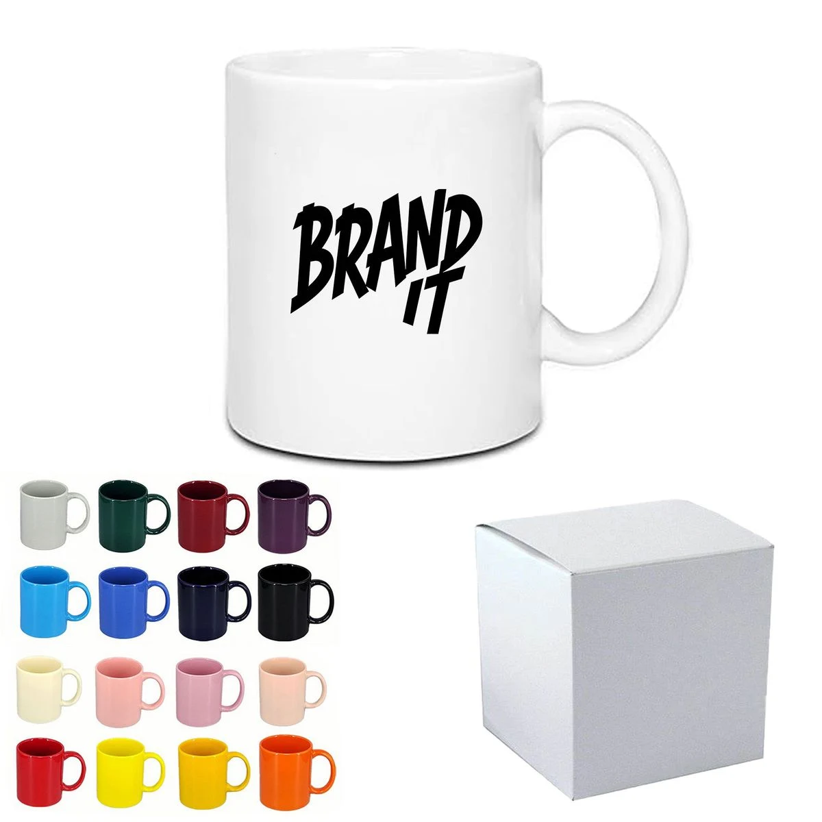 MOQ 50 11oz Ceramic Mug 1