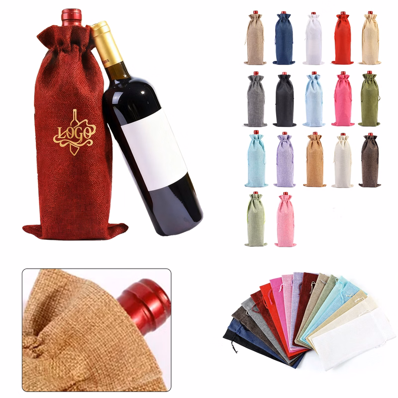 MOQ30 Exquisite Colorful Wine Gift Bags