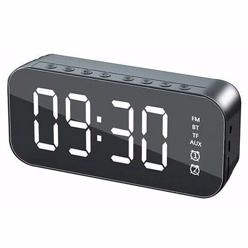 Bluetooth Speaker with Alarm Clock and Multifunction Features
