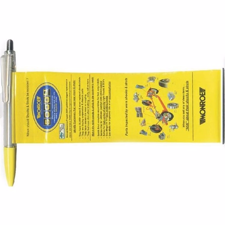 Banner Pen w/ Chrome Plunger