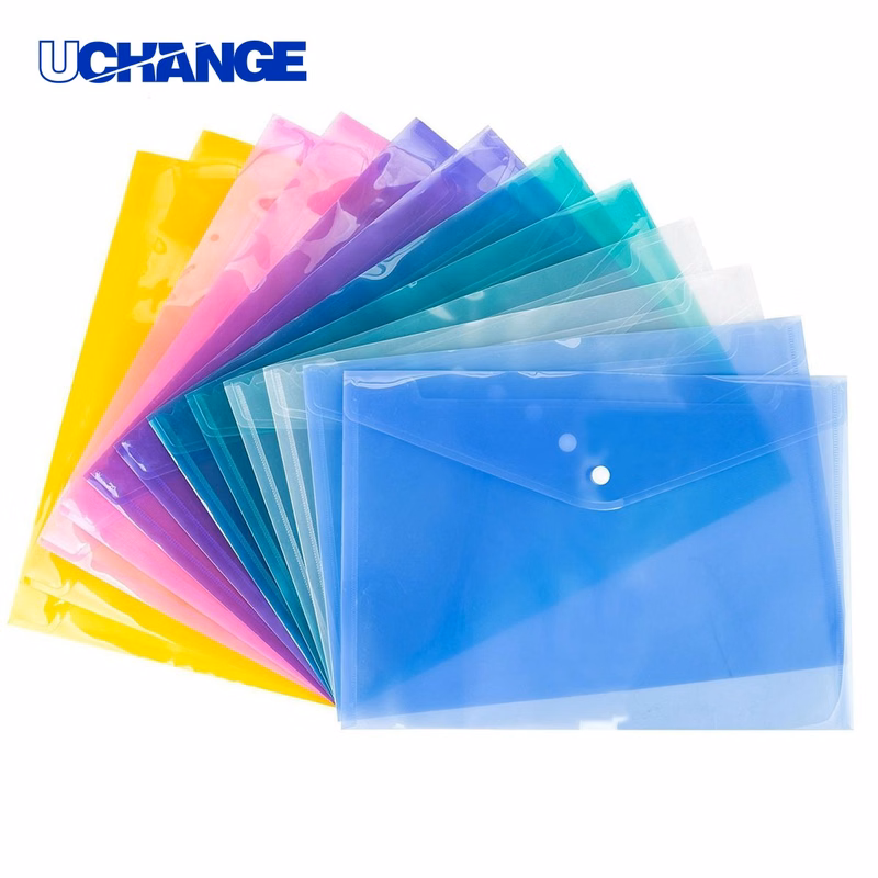 A4 Snap Button File Folder