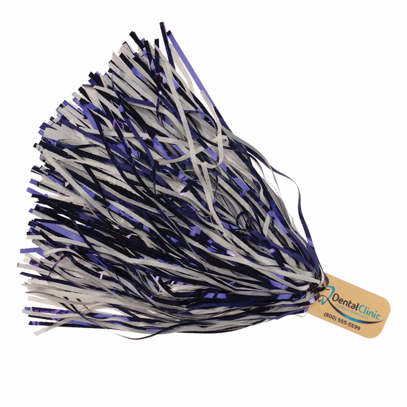 Digital Imprint Pom, 500 Glitter Streamers
