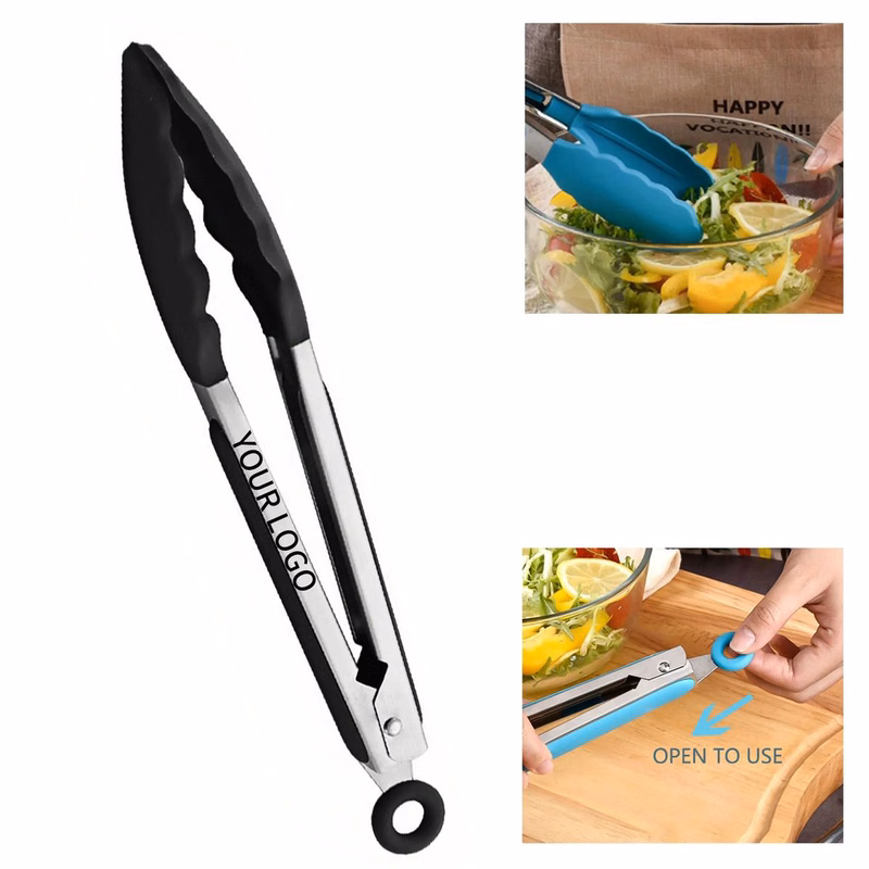 Heat Safe Stainless Steel Kitchen Tong