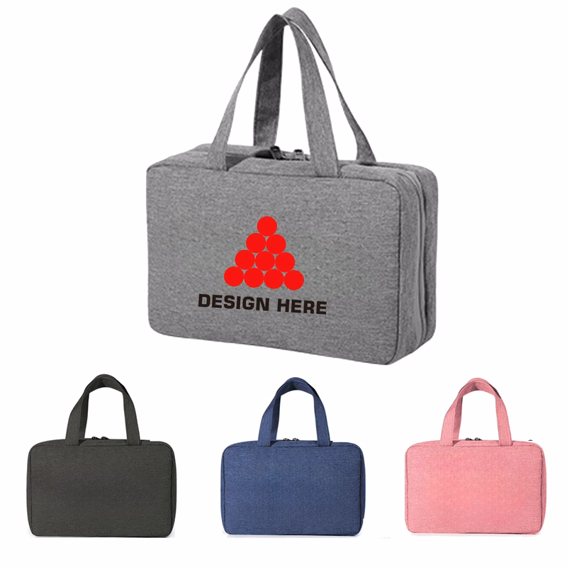 Waterproof Hanging Toiletry Organizer (Dry/Wet Compartments)
