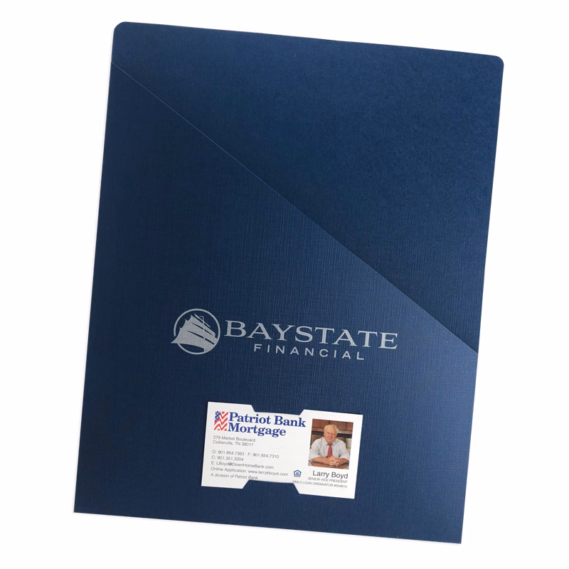 Pocket Page with Foil Stamped Imprint
