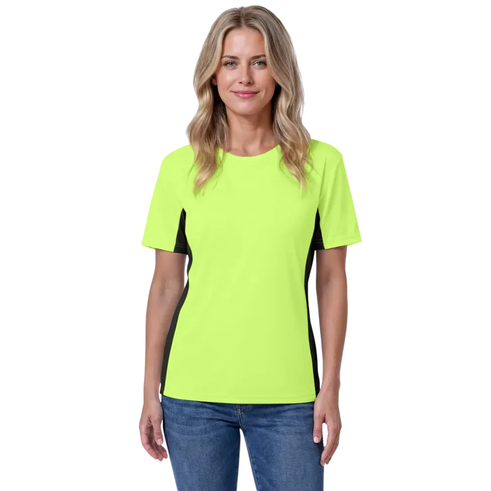 Ladies' Colorblock Tee 1