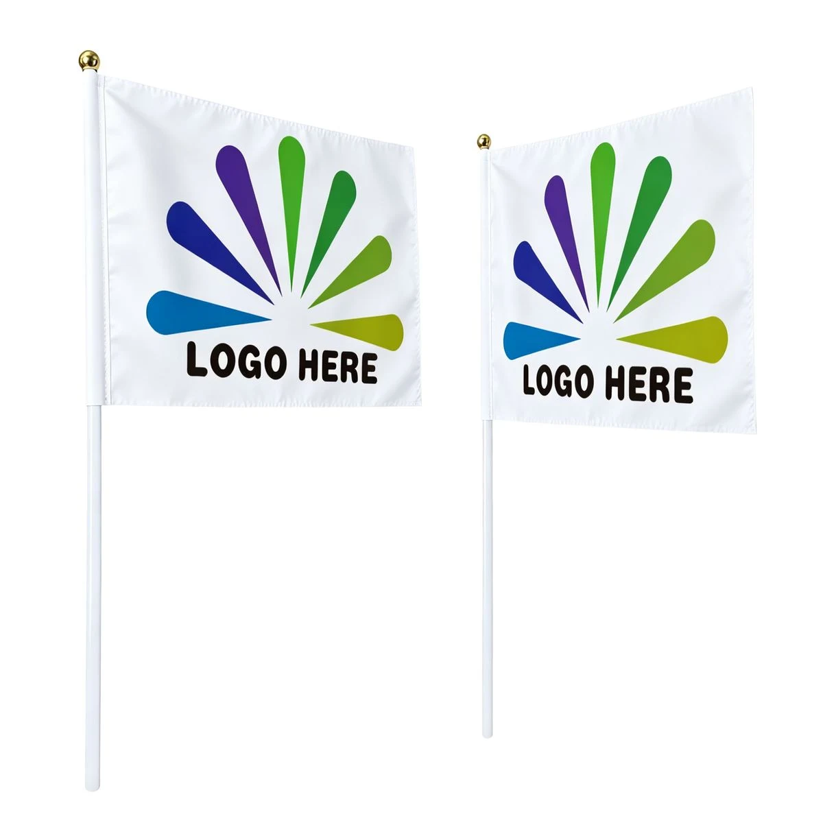 Custom Waving Hand Flag 1