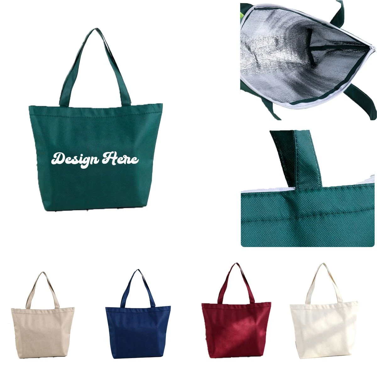 Premium Portable Non-Woven Lunch Cooler Bag 1