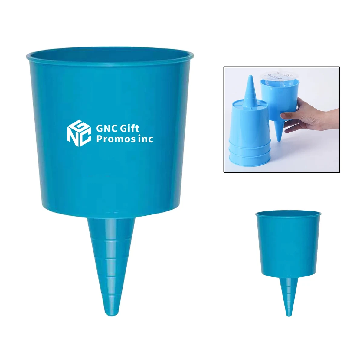 Versatile Cup Holder for Outdoor Beach and Camping 3.5" x 3" 1