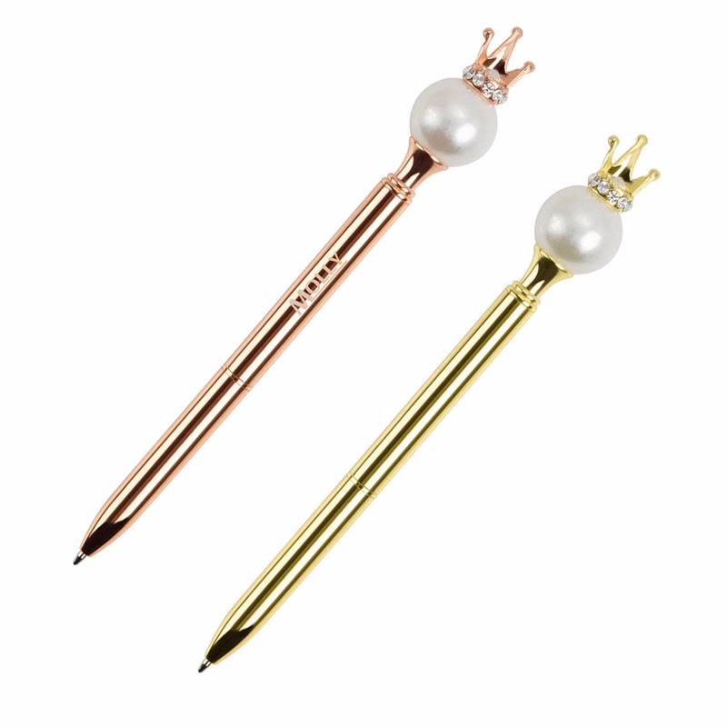 Diamond Crown Shape Metal Ballpoint Pen