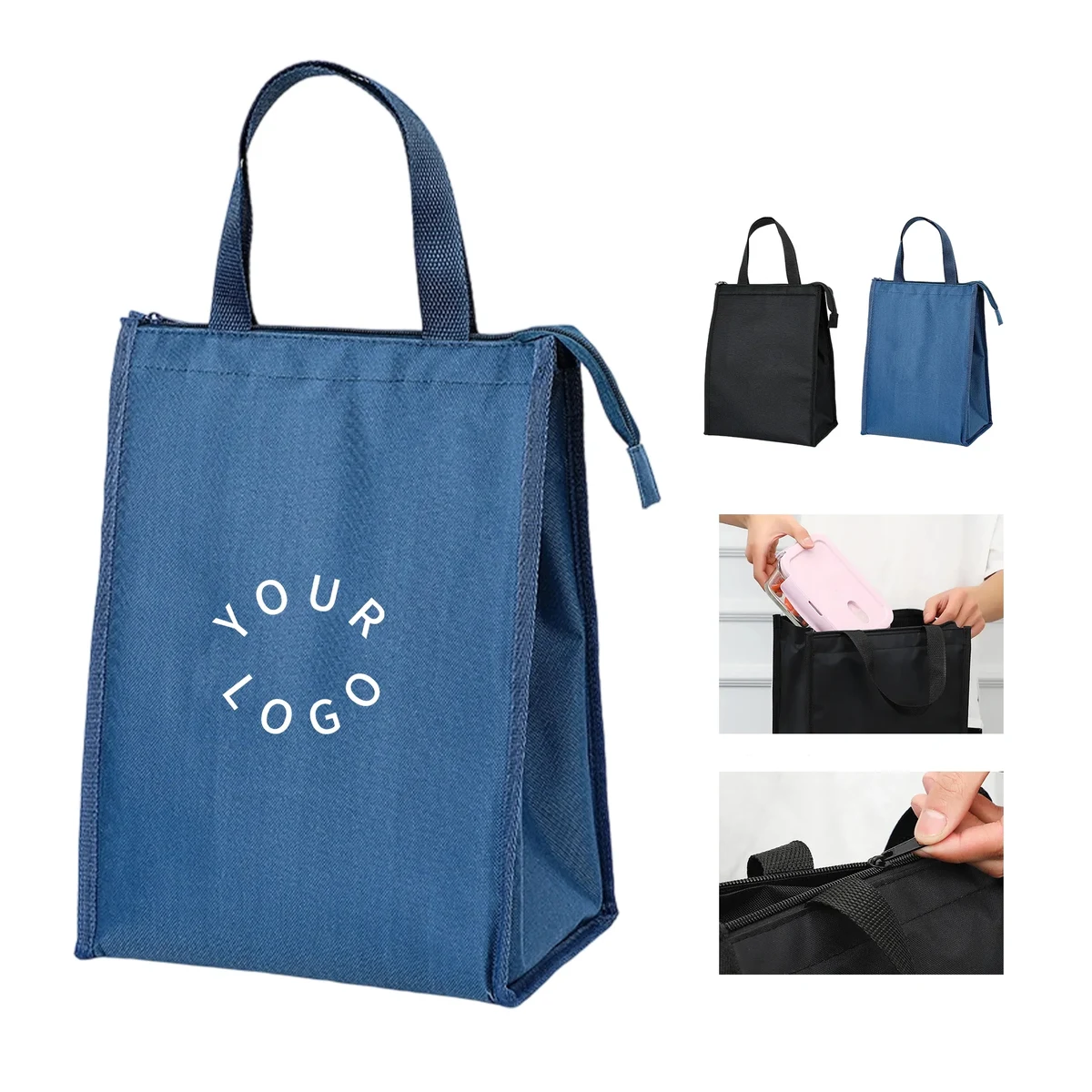 Insulated Lunch Bag for Hot and Cold Food Storage 1