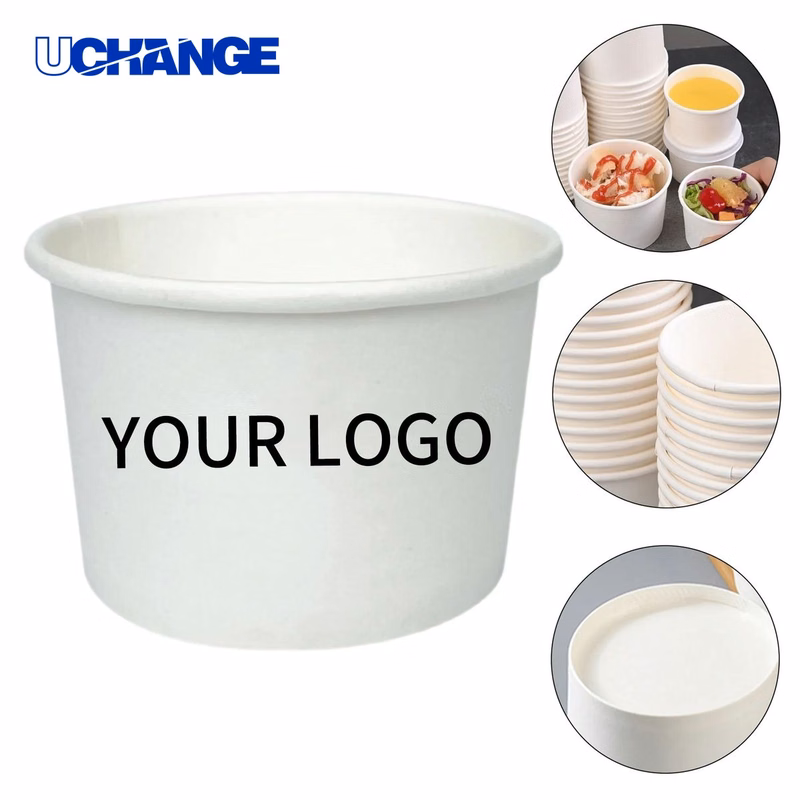 Paper Ice Cream Cup Dessert Cup 4oz for Parties and Events