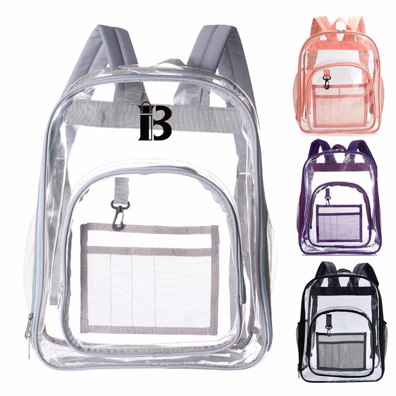 PVC Clear Transparent Backpack