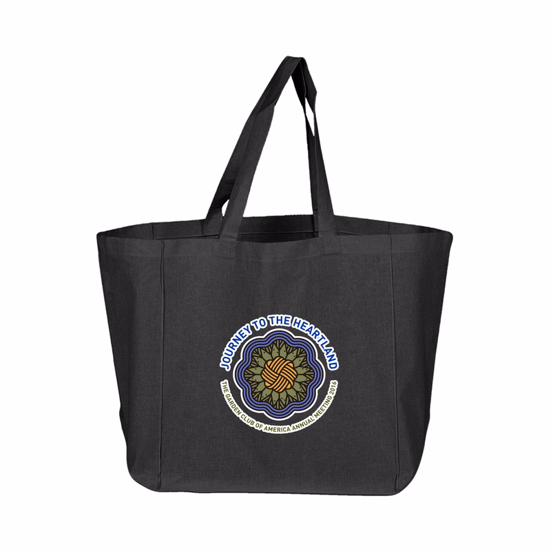 6 oz. 100% Cotton Sheeting Grocery Tote Bag/w Bottom Gusset