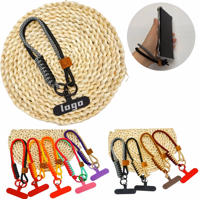 Woven Mobile Lanyard Decorative Pendant Corporate Promo