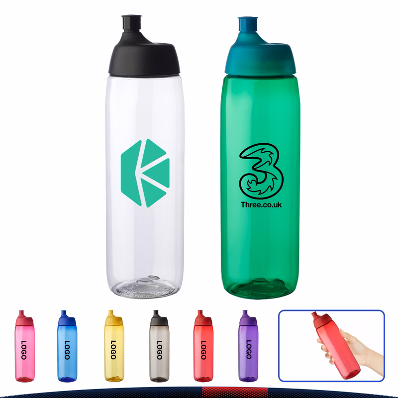 34 oz. Genxa Plastic Water Bottles