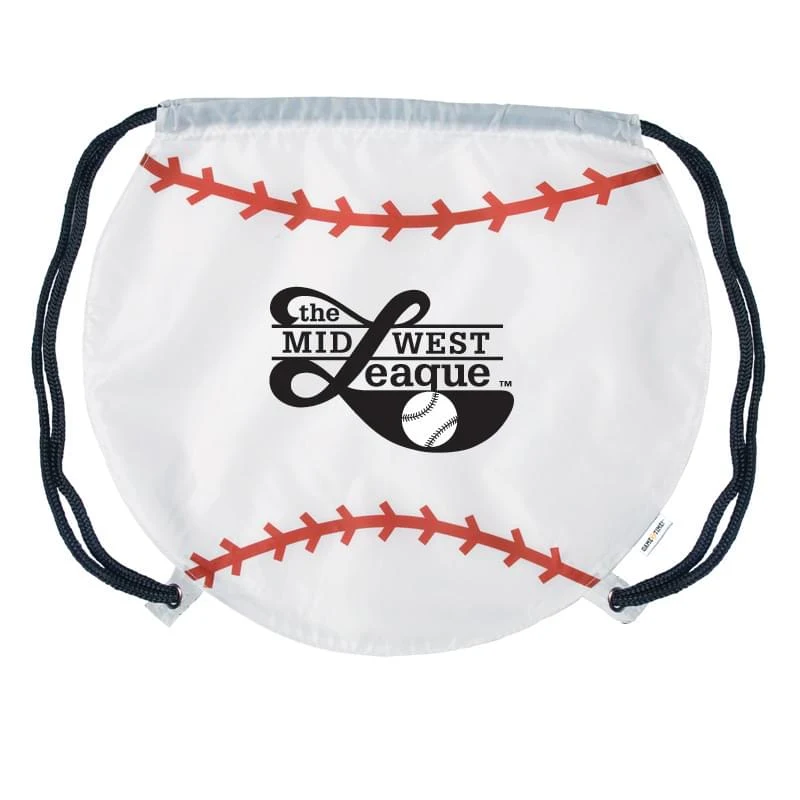 GameTime! Baseball Drawstring Backpack 1