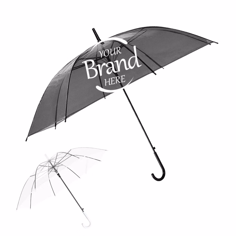 Long Handle Clear Umbrella