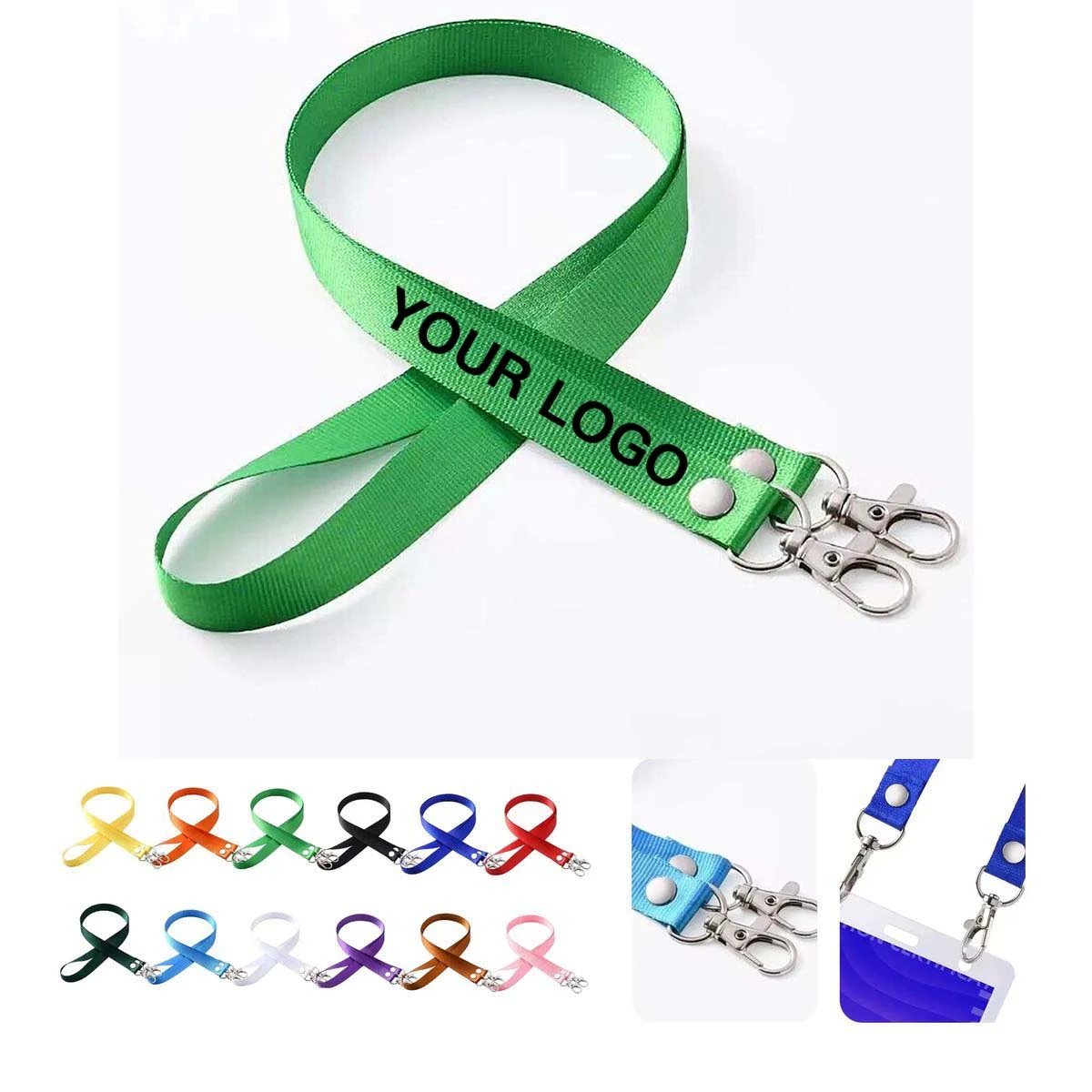 Work Lanyard with Sweat Resistant Soft Strap 1
