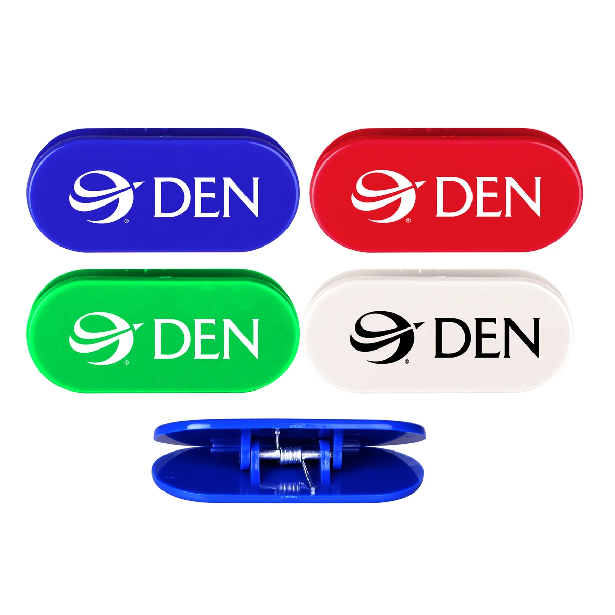 Elite oval shape memo clip holder with strong grip 1