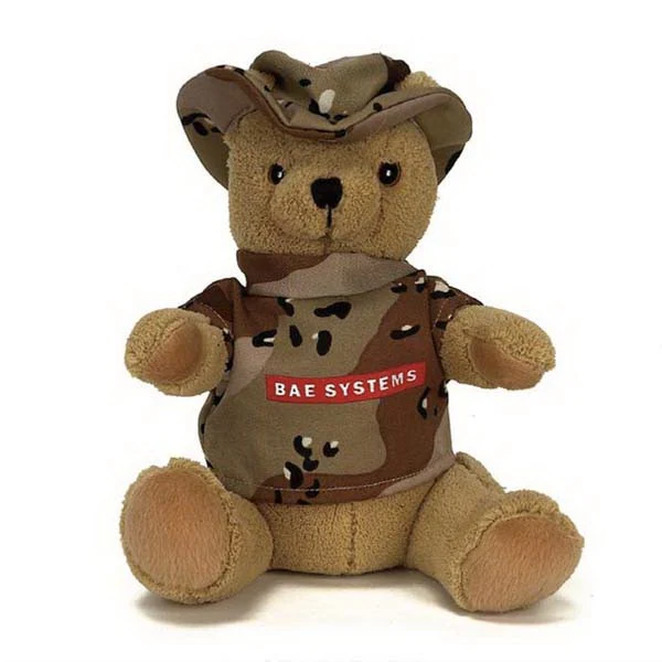 7" Desert Camouflage Bear 1