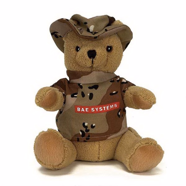 7" Desert Camouflage Bear