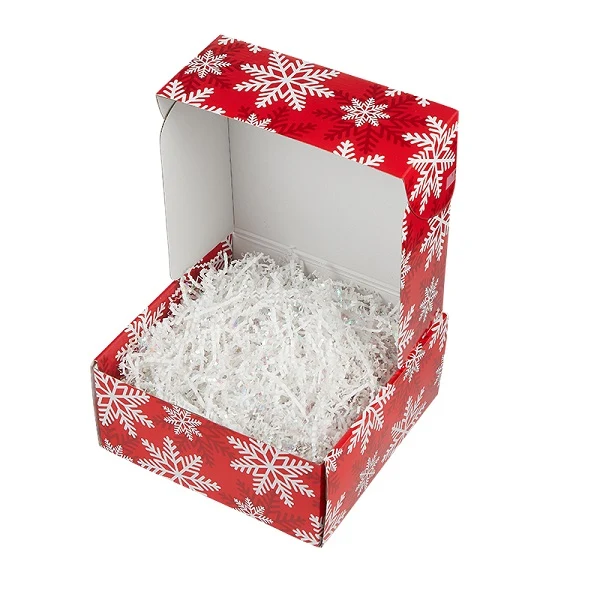 Red Snowflake Holiday Gift Box 1
