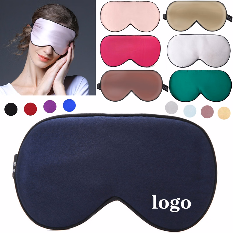 100% Real Mulberry Silk Light Blocking Sleep Eye Mask