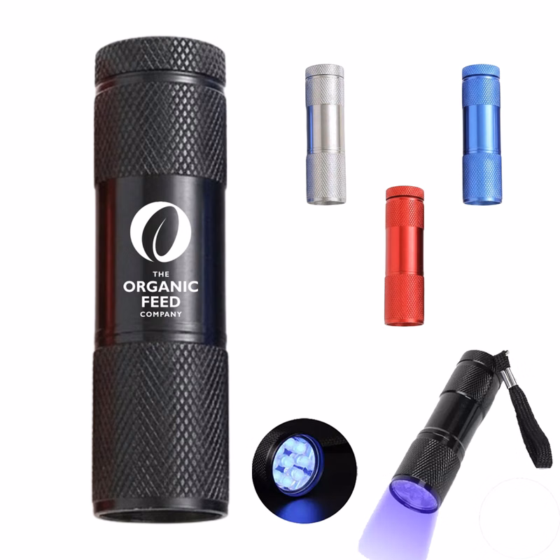 9 LED Mini UV Flashlight