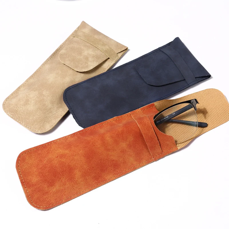 Soft Leather Eyeglass Case 1