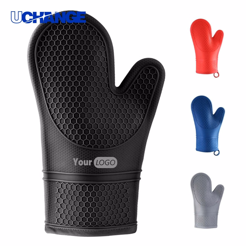 Silicone Kitchen Baking Microwave Gloves for Cooking