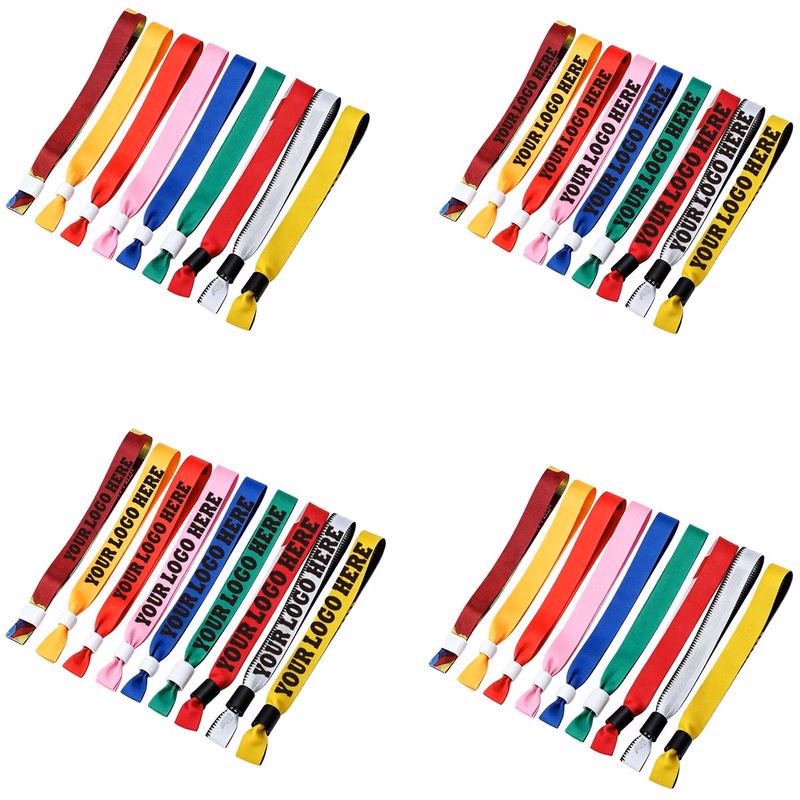 Woven Identification Events Wristband