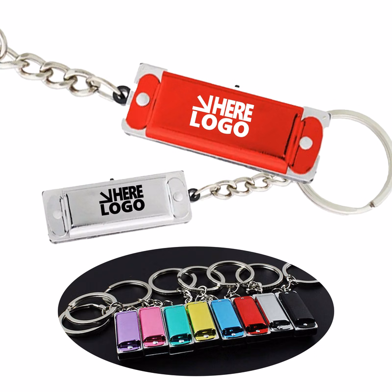 MOQ 20 Mini Colorful Harmonica Key Chain Music Theme