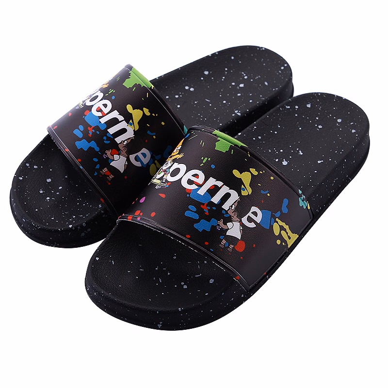 Dotted Summer Bath Slide Sandals