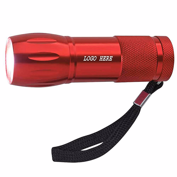 9 Light LED Torch Flashlight