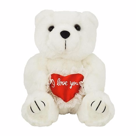 8" I Love You Bear