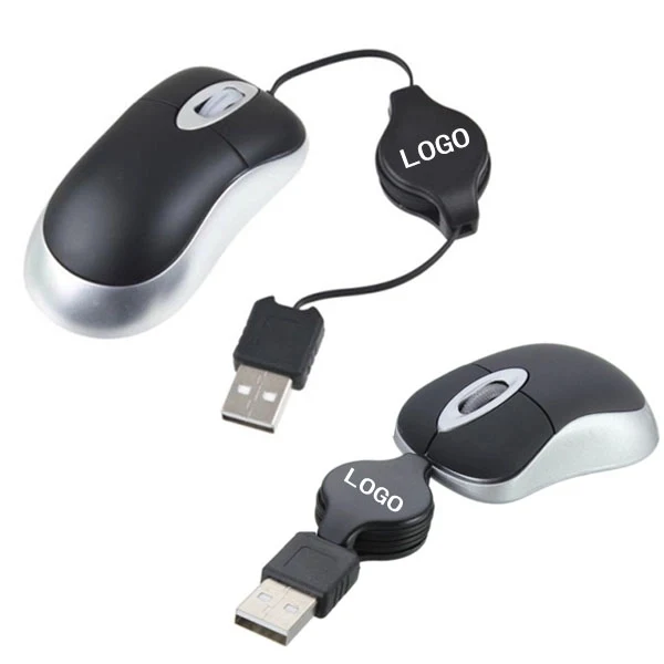 Retractable Scrolled Optical Mouse 1